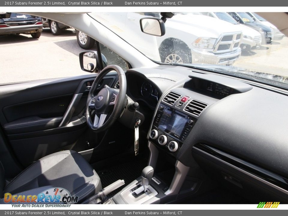 2017 Subaru Forester 2.5i Limited Crystal Black Silica / Black Photo #16