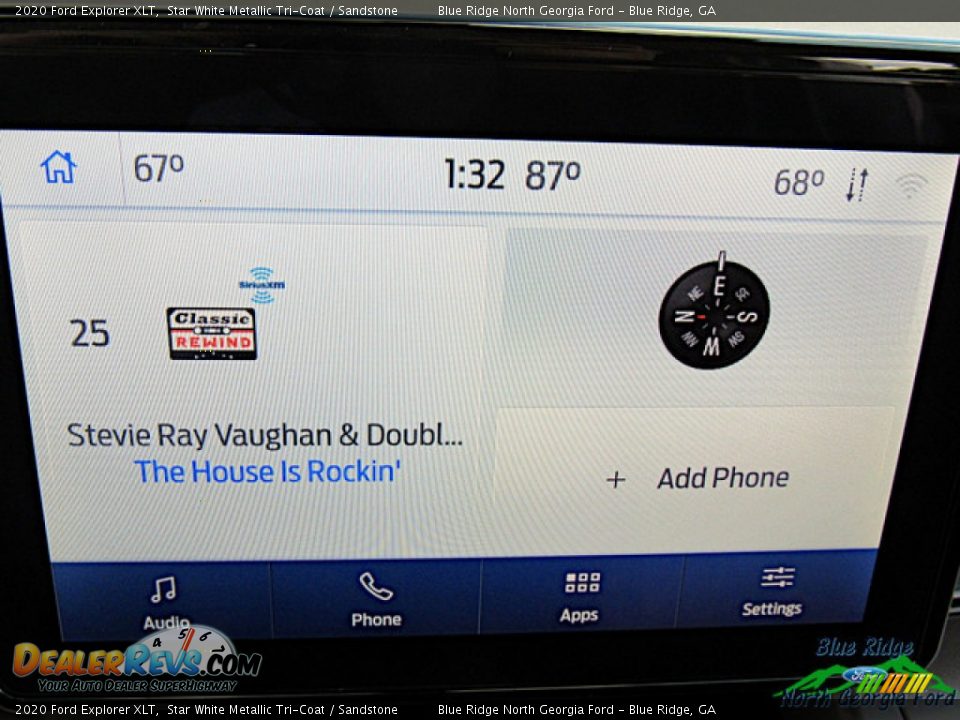 2020 Ford Explorer XLT Star White Metallic Tri-Coat / Sandstone Photo #21