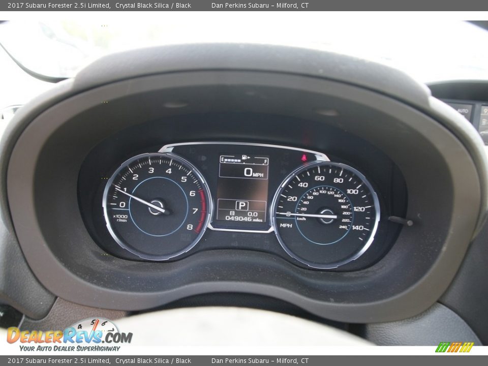 2017 Subaru Forester 2.5i Limited Crystal Black Silica / Black Photo #18