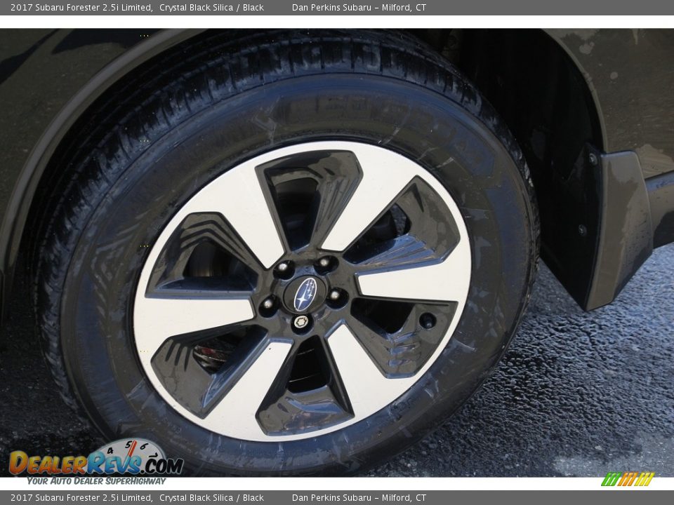 2017 Subaru Forester 2.5i Limited Crystal Black Silica / Black Photo #25