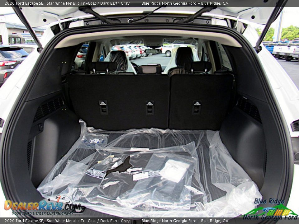 2020 Ford Escape SE Star White Metallic Tri-Coat / Dark Earth Gray Photo #10