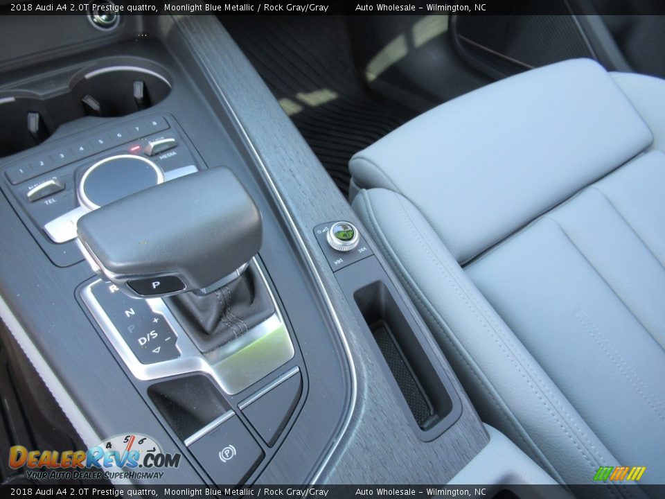 2018 Audi A4 2.0T Prestige quattro Moonlight Blue Metallic / Rock Gray/Gray Photo #19