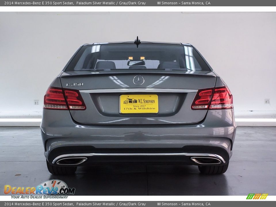 2014 Mercedes-Benz E 350 Sport Sedan Paladium Silver Metallic / Gray/Dark Gray Photo #3