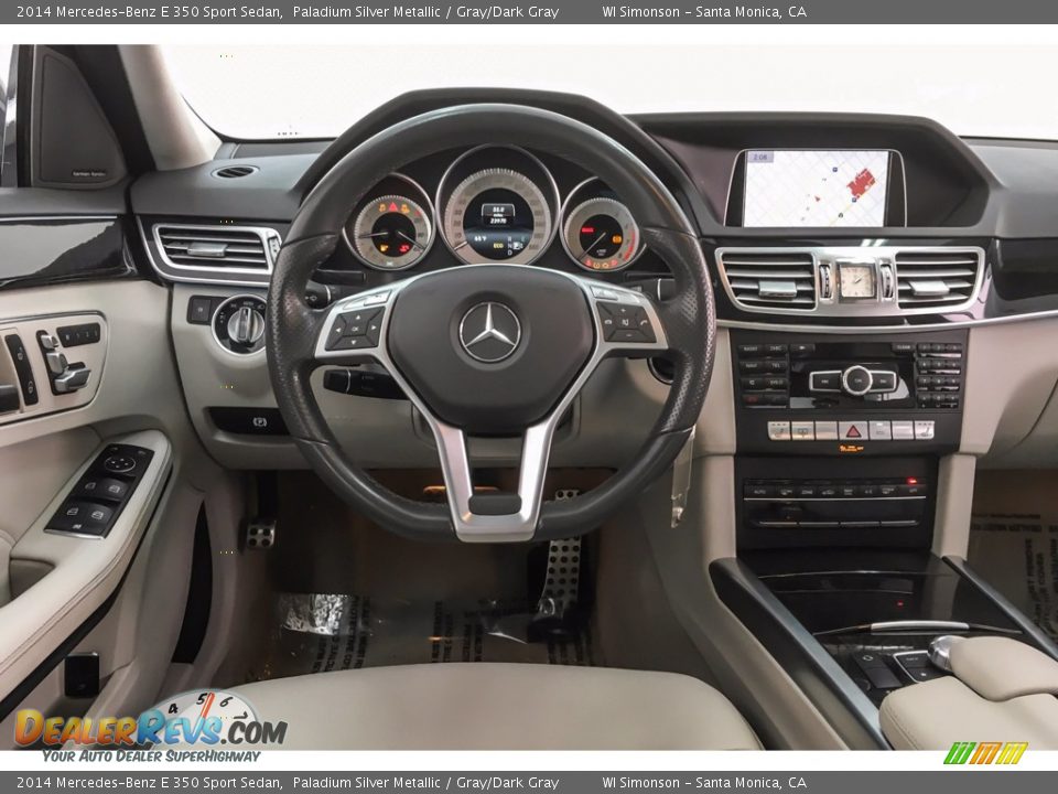 2014 Mercedes-Benz E 350 Sport Sedan Paladium Silver Metallic / Gray/Dark Gray Photo #4