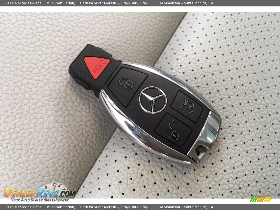 2014 Mercedes-Benz E 350 Sport Sedan Paladium Silver Metallic / Gray/Dark Gray Photo #11