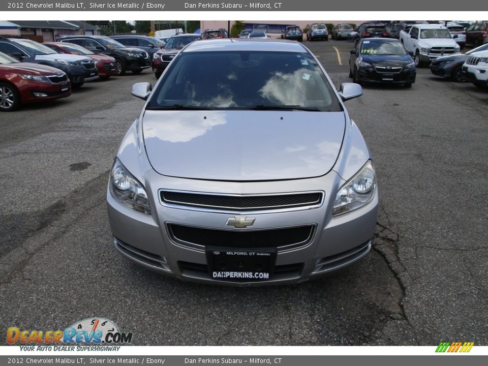 2012 Chevrolet Malibu LT Silver Ice Metallic / Ebony Photo #2
