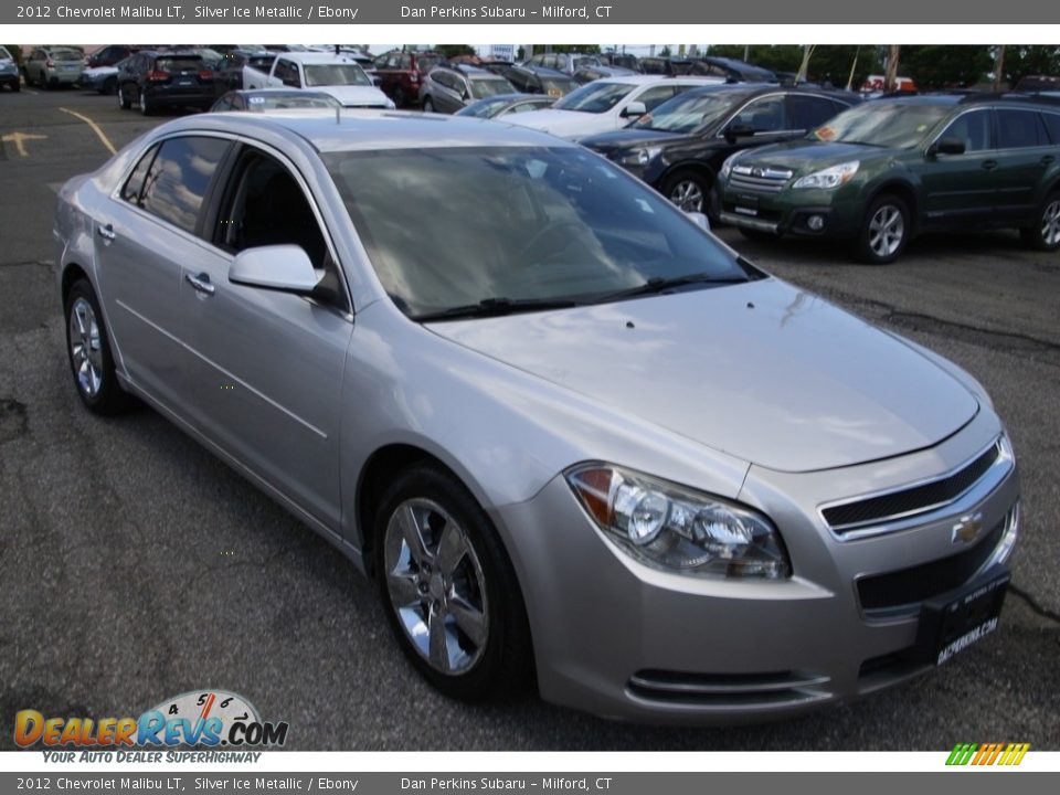 2012 Chevrolet Malibu LT Silver Ice Metallic / Ebony Photo #3