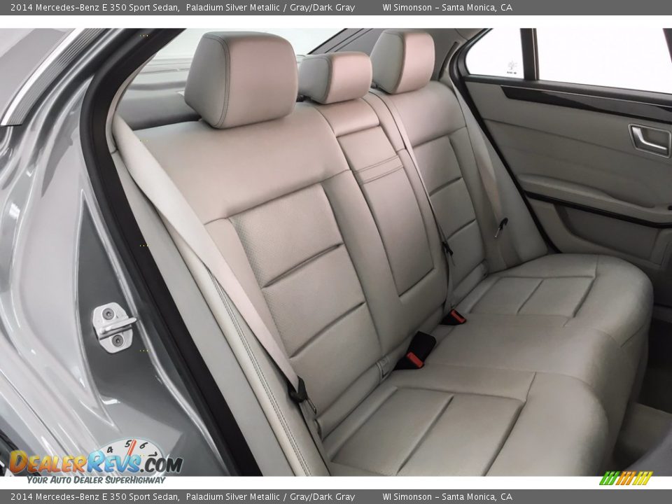 2014 Mercedes-Benz E 350 Sport Sedan Paladium Silver Metallic / Gray/Dark Gray Photo #15