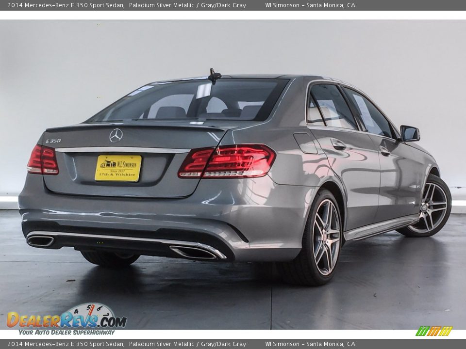 2014 Mercedes-Benz E 350 Sport Sedan Paladium Silver Metallic / Gray/Dark Gray Photo #16