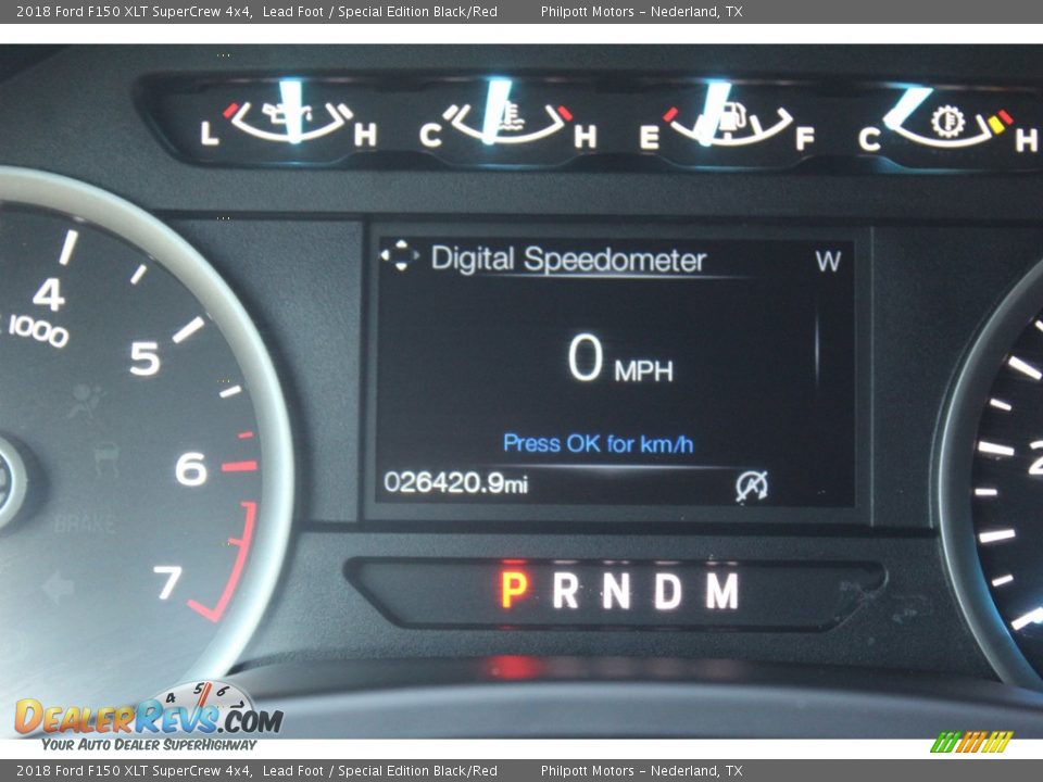 2018 Ford F150 XLT SuperCrew 4x4 Lead Foot / Special Edition Black/Red Photo #19