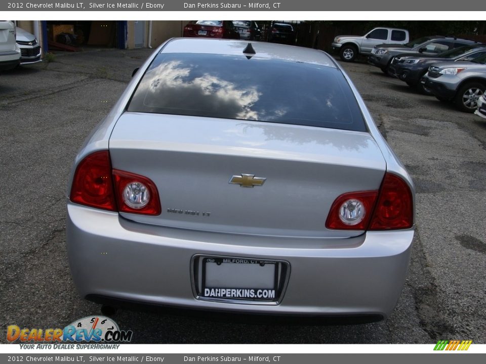 2012 Chevrolet Malibu LT Silver Ice Metallic / Ebony Photo #6