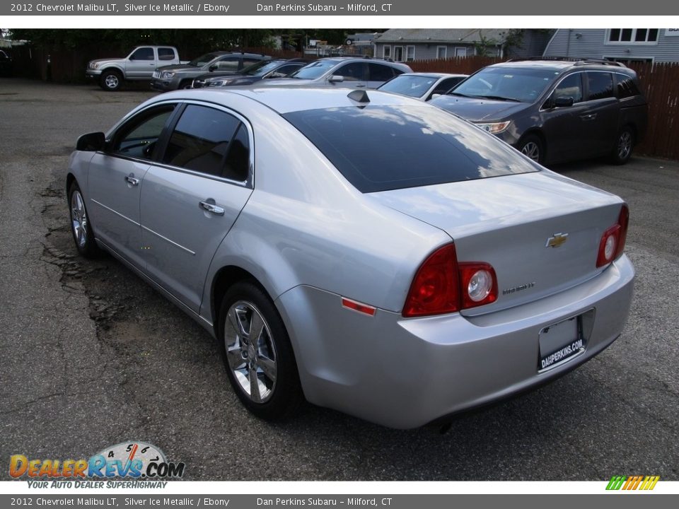 2012 Chevrolet Malibu LT Silver Ice Metallic / Ebony Photo #7