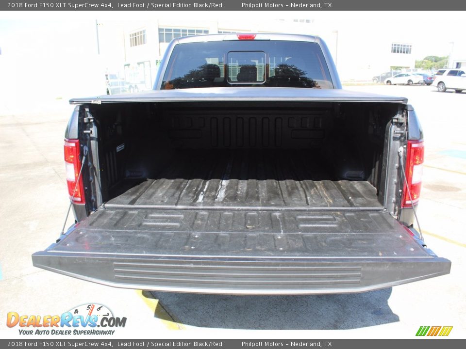 2018 Ford F150 XLT SuperCrew 4x4 Lead Foot / Special Edition Black/Red Photo #27