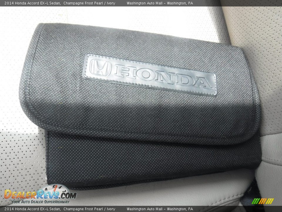2014 Honda Accord EX-L Sedan Champagne Frost Pearl / Ivory Photo #26