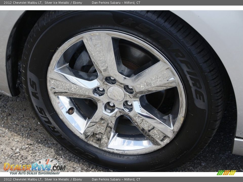 2012 Chevrolet Malibu LT Silver Ice Metallic / Ebony Photo #17
