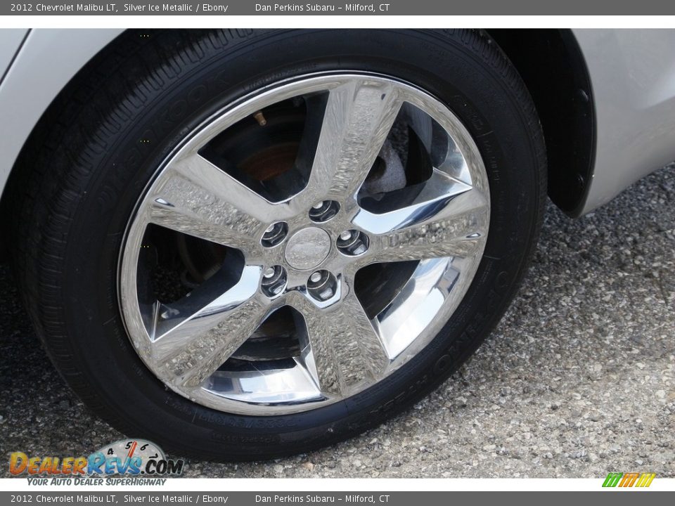 2012 Chevrolet Malibu LT Silver Ice Metallic / Ebony Photo #19