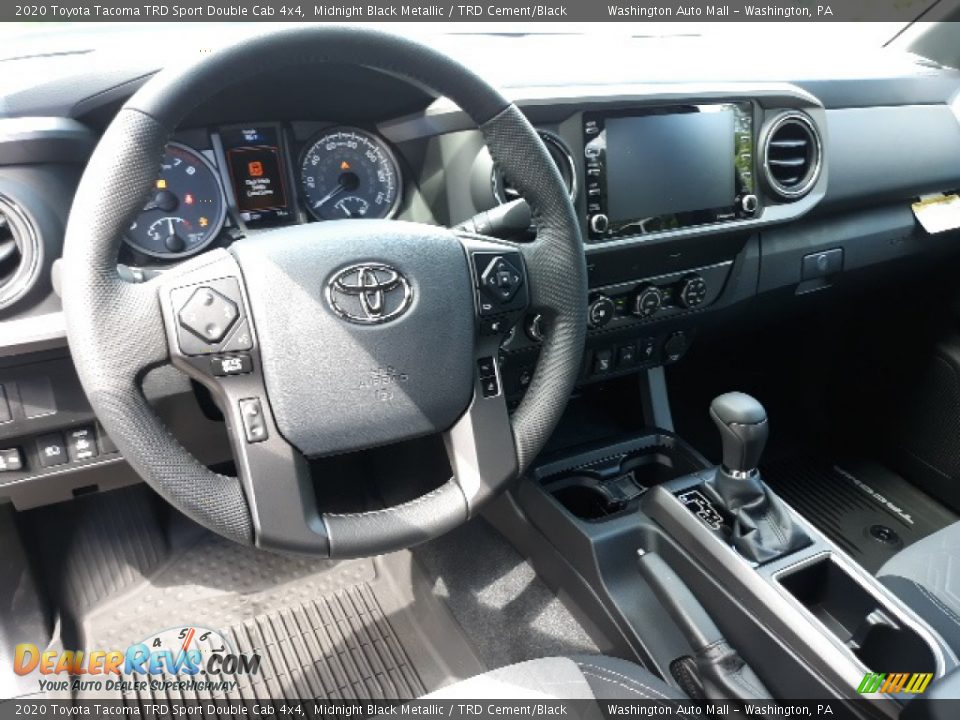Dashboard of 2020 Toyota Tacoma TRD Sport Double Cab 4x4 Photo #3