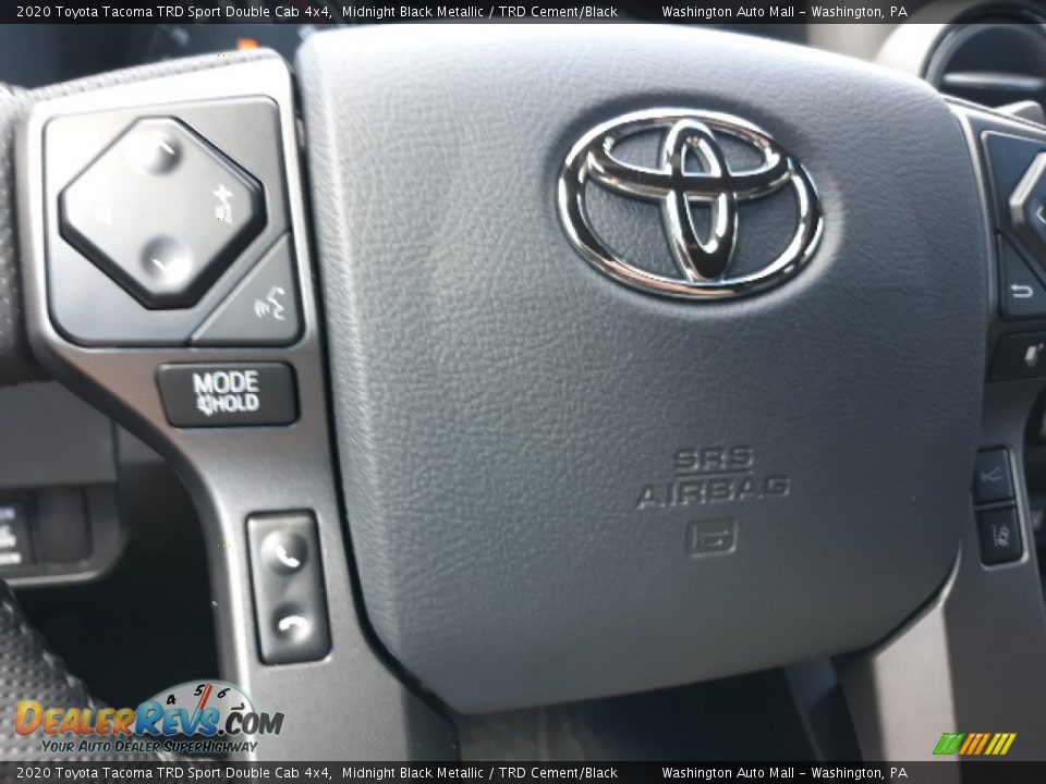 2020 Toyota Tacoma TRD Sport Double Cab 4x4 Steering Wheel Photo #5