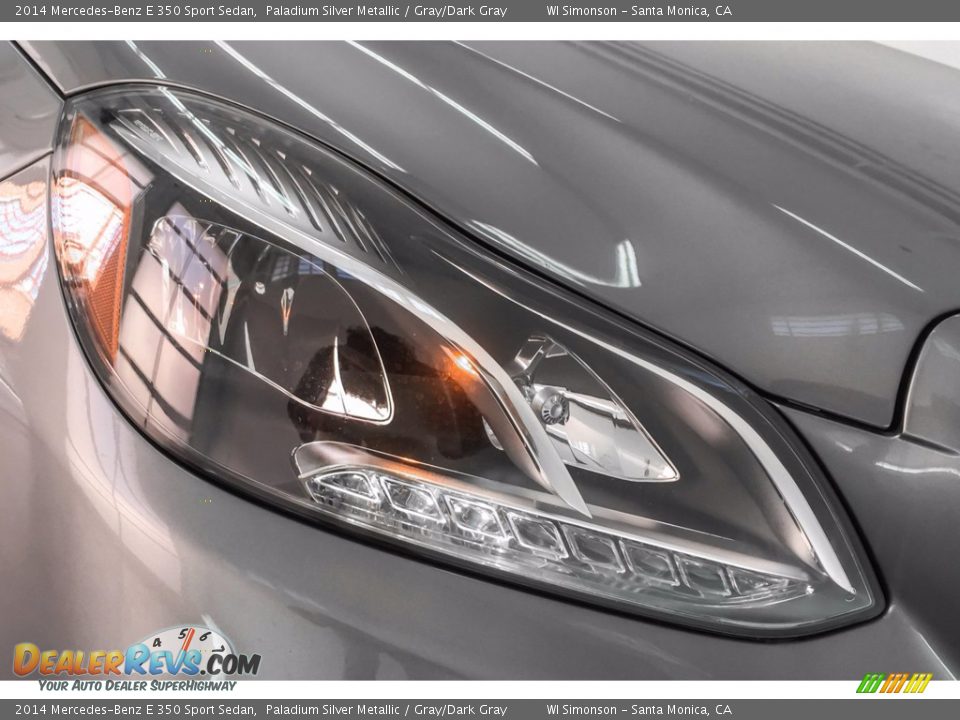 2014 Mercedes-Benz E 350 Sport Sedan Paladium Silver Metallic / Gray/Dark Gray Photo #32