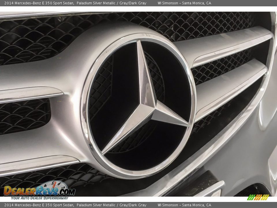 2014 Mercedes-Benz E 350 Sport Sedan Paladium Silver Metallic / Gray/Dark Gray Photo #33