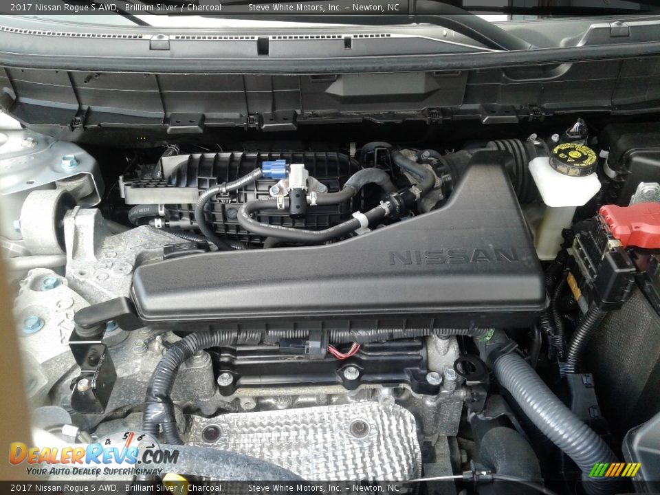 2017 Nissan Rogue S AWD Brilliant Silver / Charcoal Photo #9