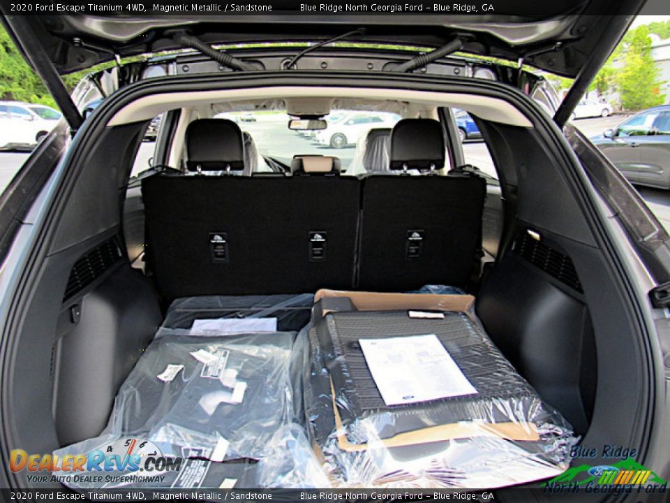 2020 Ford Escape Titanium 4WD Magnetic Metallic / Sandstone Photo #14