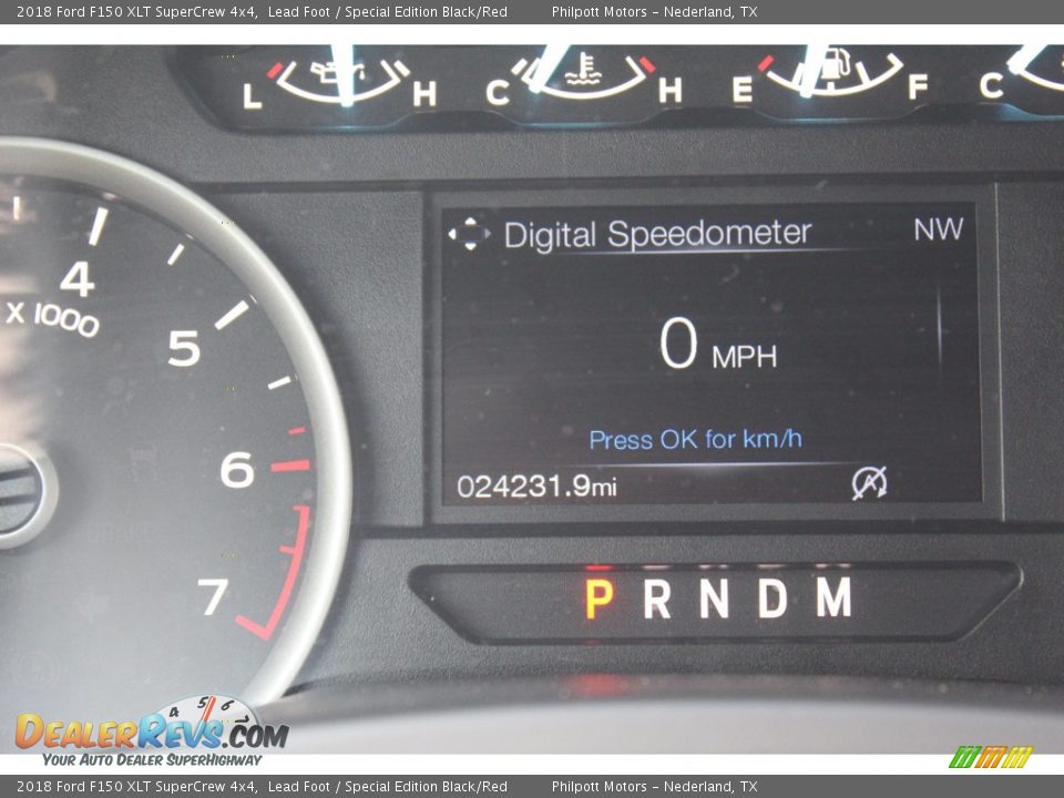 2018 Ford F150 XLT SuperCrew 4x4 Lead Foot / Special Edition Black/Red Photo #18