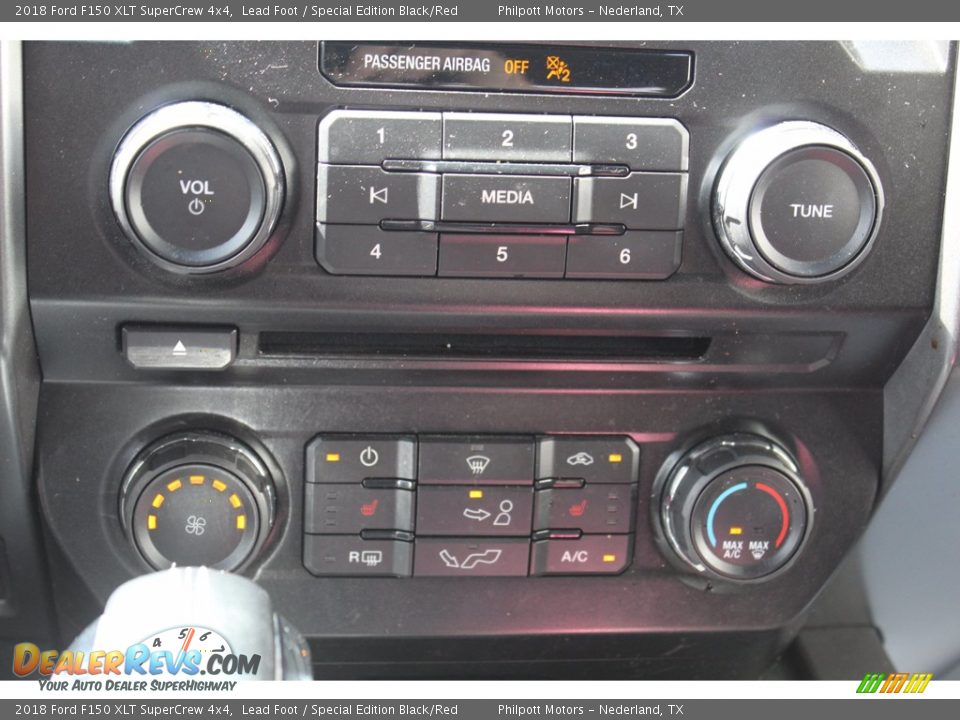 2018 Ford F150 XLT SuperCrew 4x4 Lead Foot / Special Edition Black/Red Photo #20