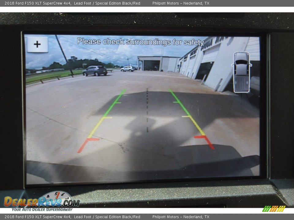 2018 Ford F150 XLT SuperCrew 4x4 Lead Foot / Special Edition Black/Red Photo #21