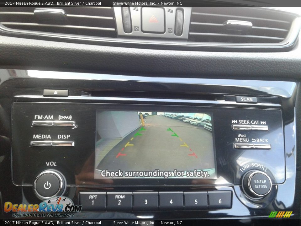 2017 Nissan Rogue S AWD Brilliant Silver / Charcoal Photo #21