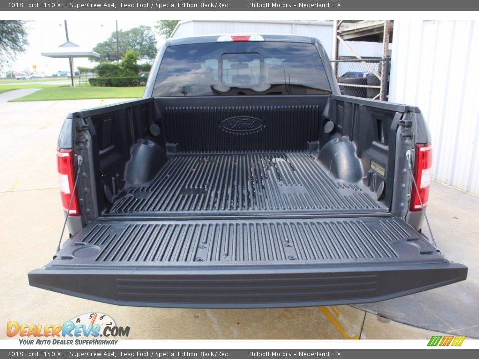 2018 Ford F150 XLT SuperCrew 4x4 Lead Foot / Special Edition Black/Red Photo #26