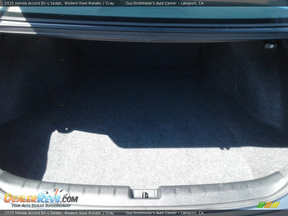 2015 Honda Accord EX-L Sedan Modern Steel Metallic / Gray Photo #6