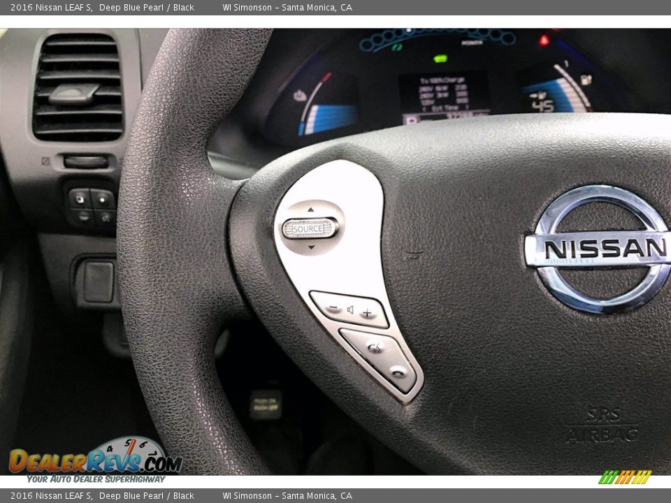 2016 Nissan LEAF S Steering Wheel Photo #18
