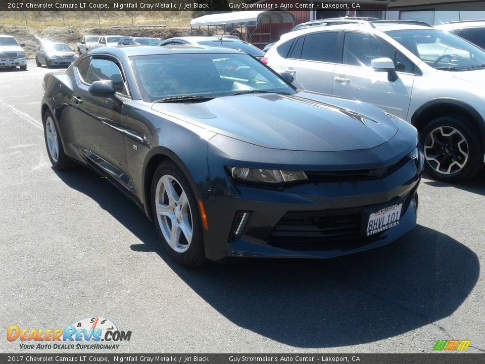 2017 Chevrolet Camaro LT Coupe Nightfall Gray Metallic / Jet Black Photo #1