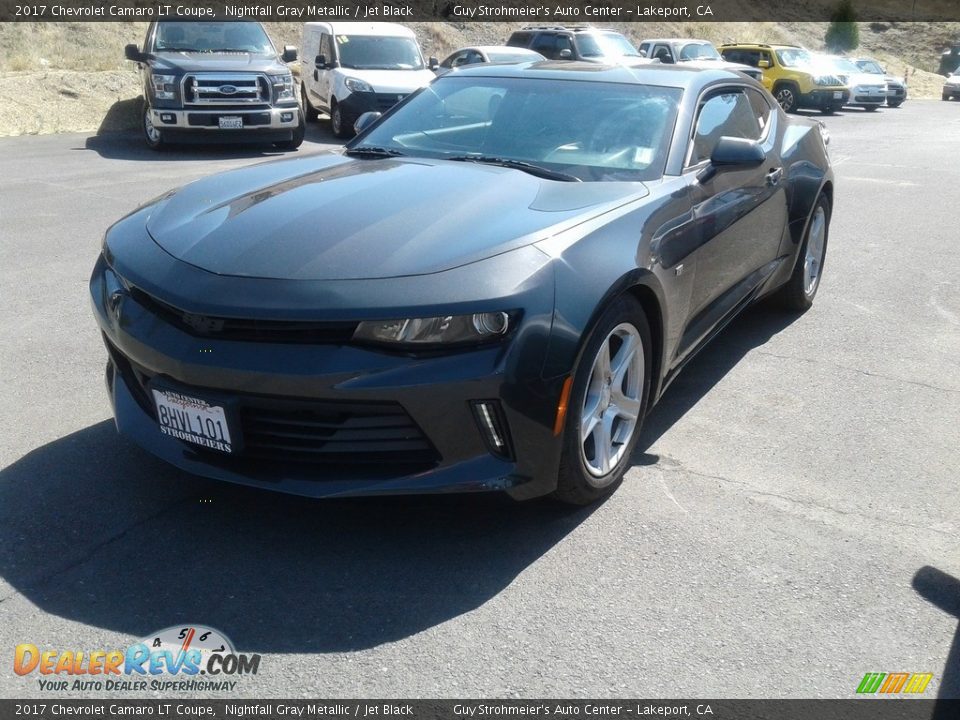 2017 Chevrolet Camaro LT Coupe Nightfall Gray Metallic / Jet Black Photo #2