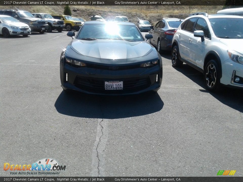 2017 Chevrolet Camaro LT Coupe Nightfall Gray Metallic / Jet Black Photo #3