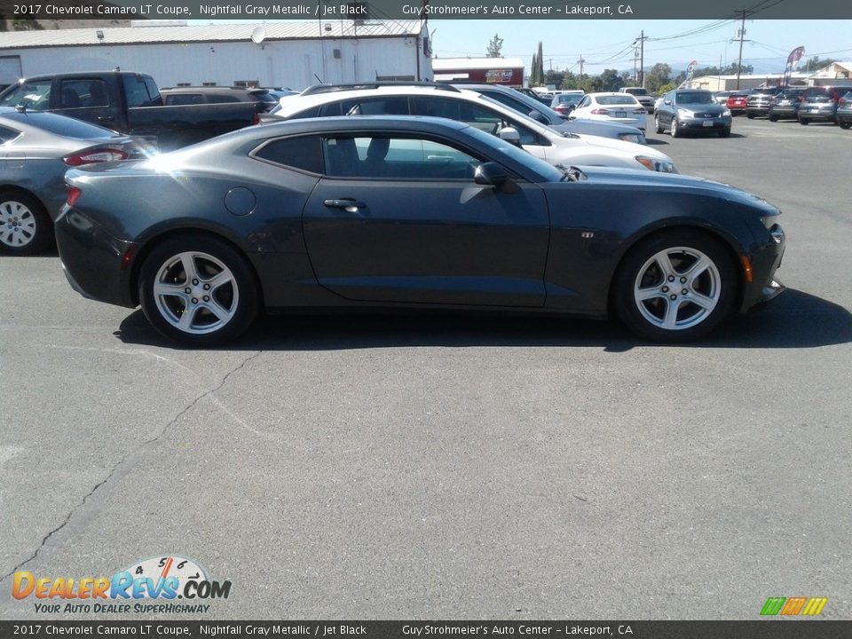 2017 Chevrolet Camaro LT Coupe Nightfall Gray Metallic / Jet Black Photo #4