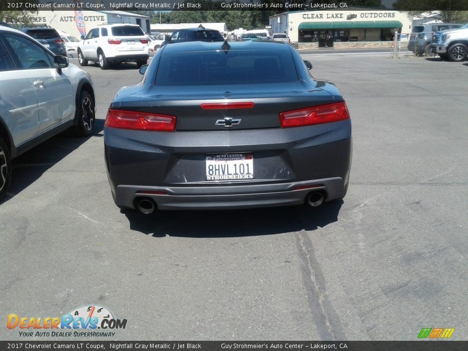 2017 Chevrolet Camaro LT Coupe Nightfall Gray Metallic / Jet Black Photo #5