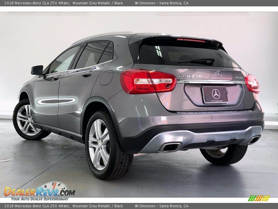 2018 Mercedes-Benz GLA 250 4Matic Mountain Grey Metallic / Black Photo #10