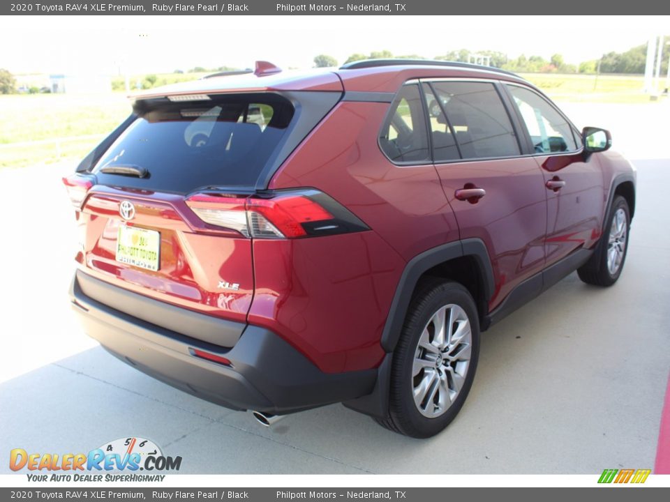 2020 Toyota RAV4 XLE Premium Ruby Flare Pearl / Black Photo #8