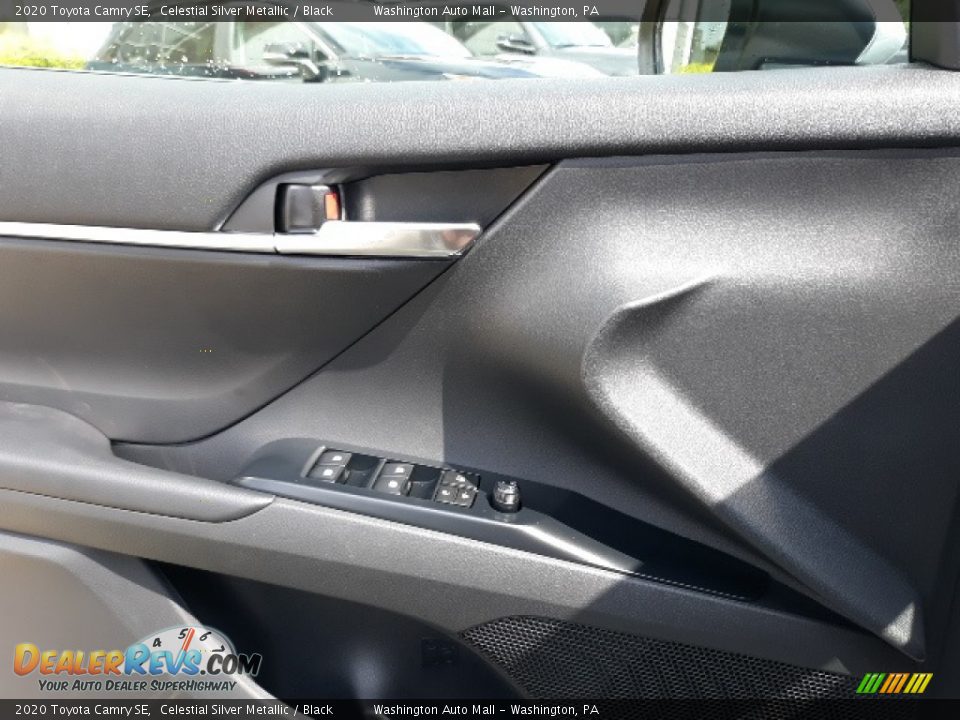 2020 Toyota Camry SE Celestial Silver Metallic / Black Photo #8
