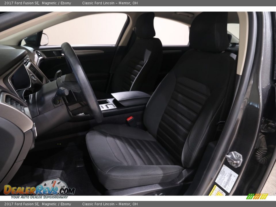 2017 Ford Fusion SE Magnetic / Ebony Photo #6