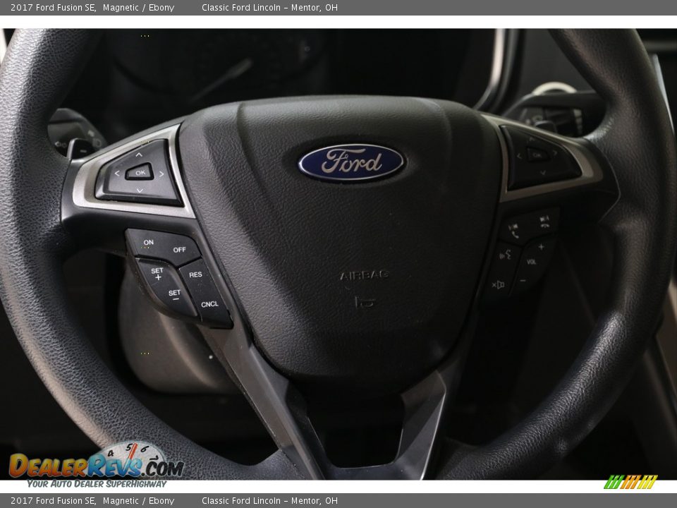 2017 Ford Fusion SE Magnetic / Ebony Photo #8