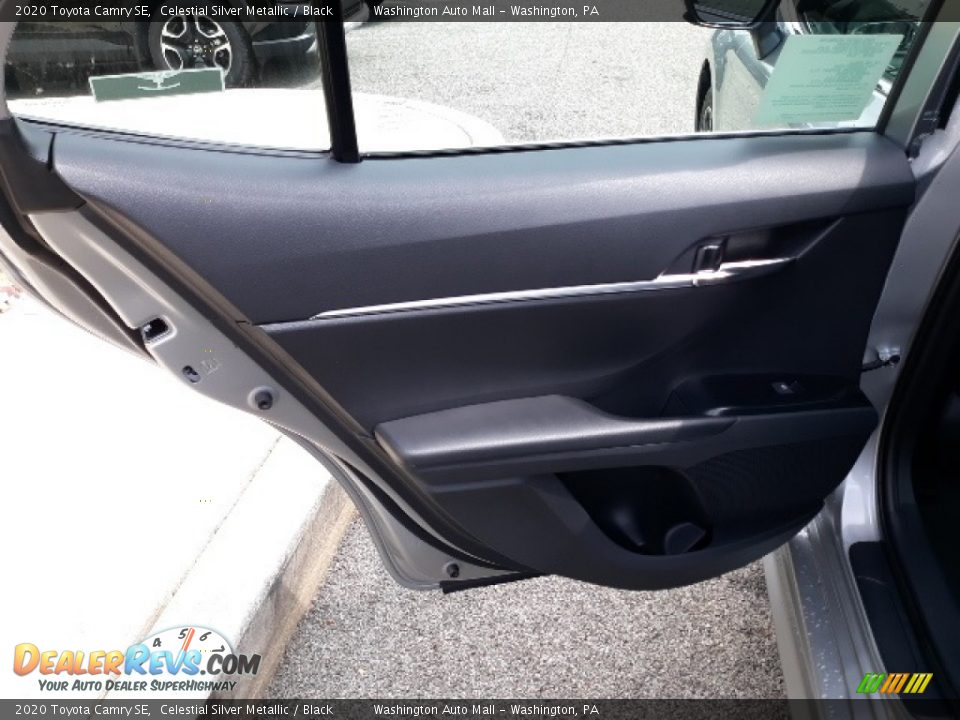 2020 Toyota Camry SE Celestial Silver Metallic / Black Photo #24