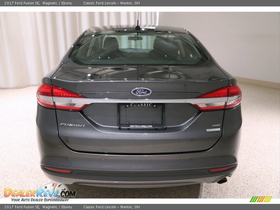 2017 Ford Fusion SE Magnetic / Ebony Photo #22
