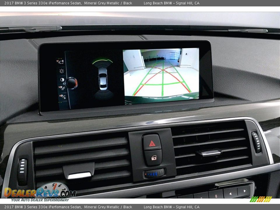 2017 BMW 3 Series 330e iPerfomance Sedan Mineral Grey Metallic / Black Photo #17