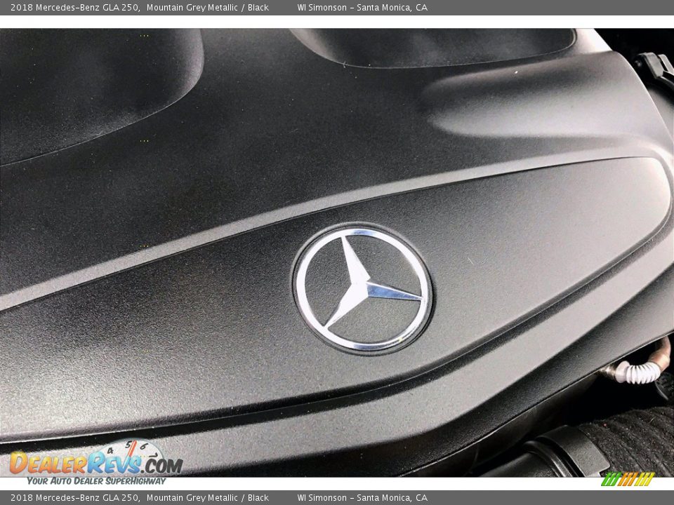 2018 Mercedes-Benz GLA 250 Mountain Grey Metallic / Black Photo #31