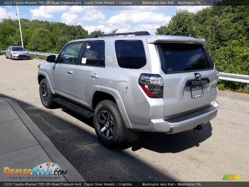 2020 Toyota 4Runner TRD Off-Road Premium 4x4 Classic Silver Metallic / Graphite Photo #2