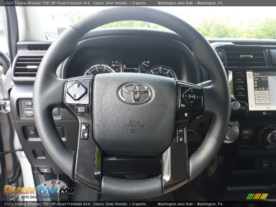 2020 Toyota 4Runner TRD Off-Road Premium 4x4 Classic Silver Metallic / Graphite Photo #4