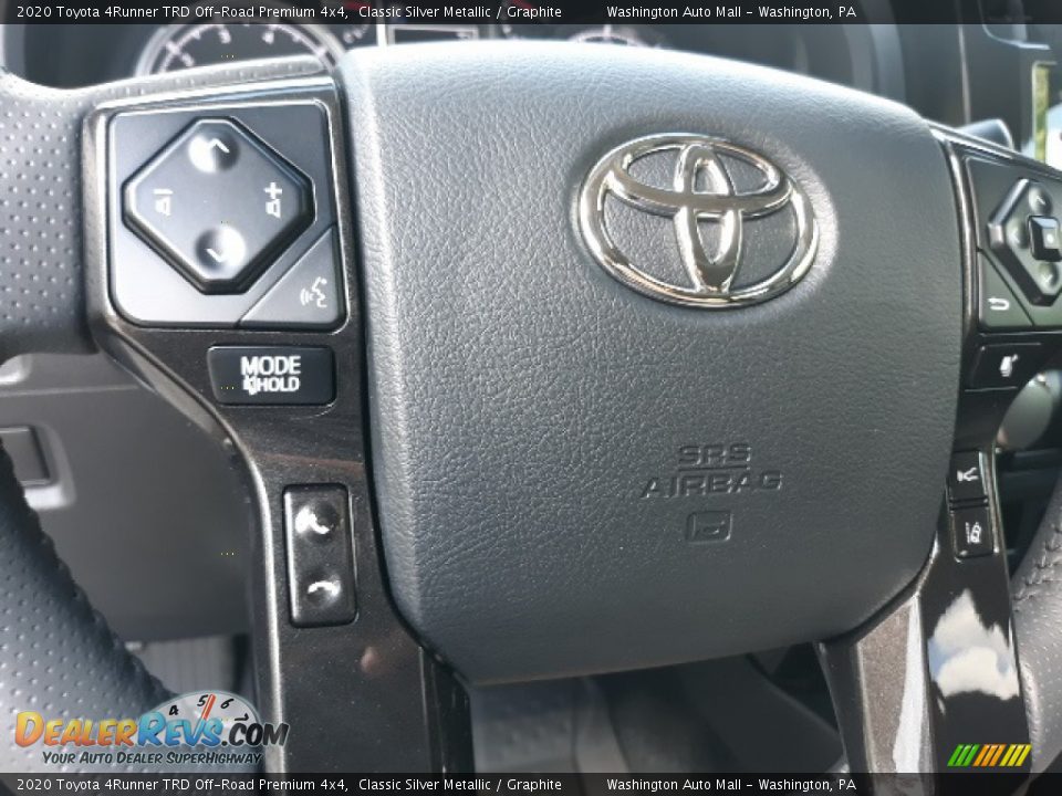 2020 Toyota 4Runner TRD Off-Road Premium 4x4 Classic Silver Metallic / Graphite Photo #5